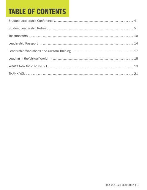 Leadership Academy Yearbook Flipbook 2019-2020