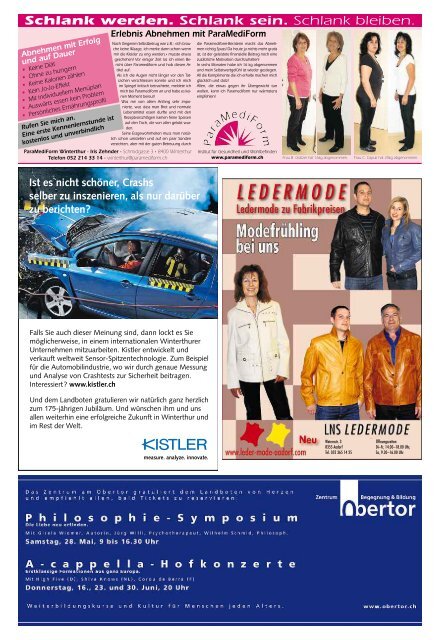 Jubiläumsbeilage vom 24. März 2011 (PDF) - Morgen im Landboten