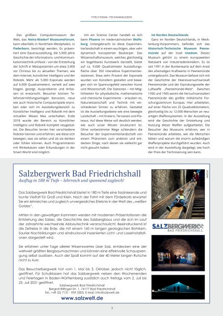 Klassenfahrten Magazin Heft 3/2020