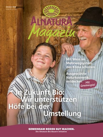 Alnatura Magazin Oktober 2020