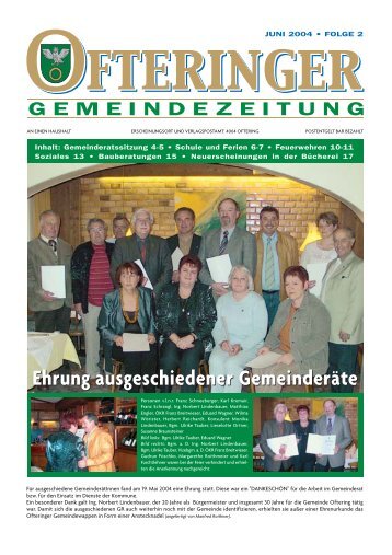 Ausgabe Juni 2004 - Oftering