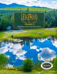 Ledgewood Phase II in Bethlehem, NH - Now Available