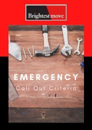 Emergency Call Out Criteria
