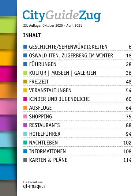 Guide Zug Herbst 2020