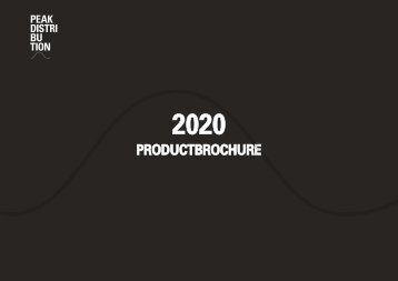 Peak Distribution 2020 brochure Germany