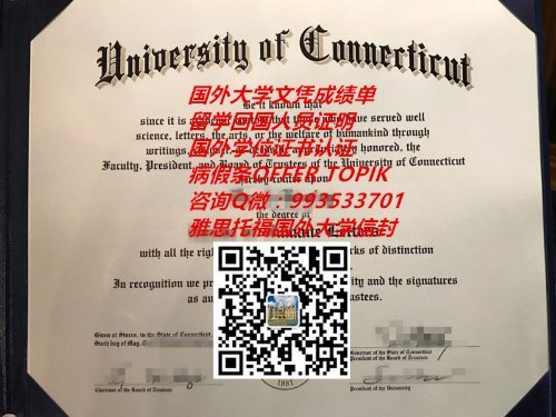 美国康涅狄格大学文凭样本QV993533701(University of Connecticut,简称UConn)|美国大学毕业证成绩单,国外大学病假条