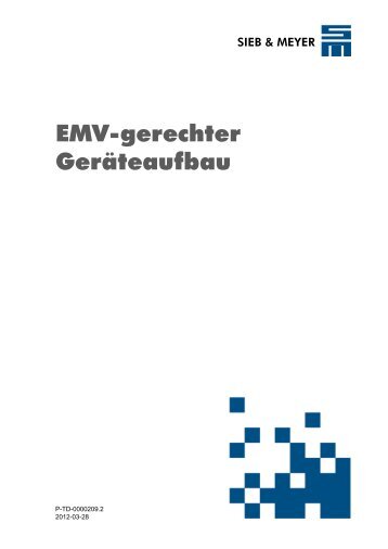 EMV-gerechter Geräteaufbau - Sieb & Meyer