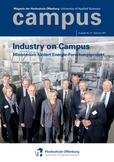 Industry On Campus An Der Hochschule Offenburg