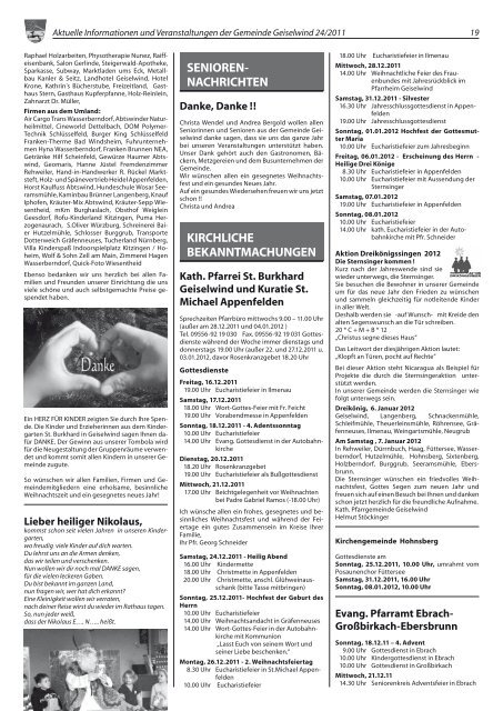 Ausgabe 24/2011 - Geiselwind