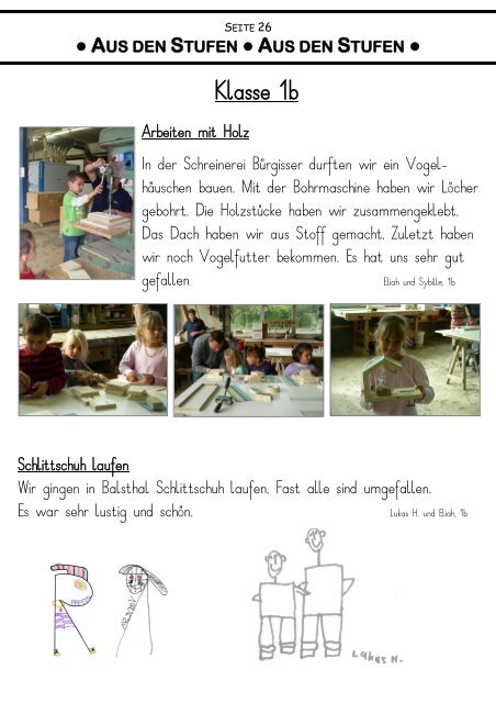 SCHULPOST OENSINGEN - Primarschule Oensingen