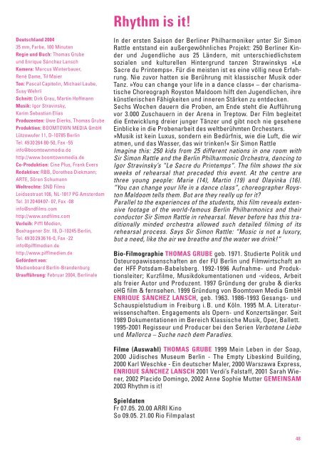 Katalog 2004 - DOK.fest München