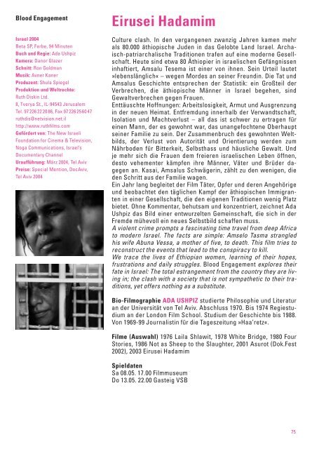 Katalog 2004 - DOK.fest München