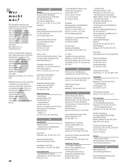 d - Quartierzeitung mozaik