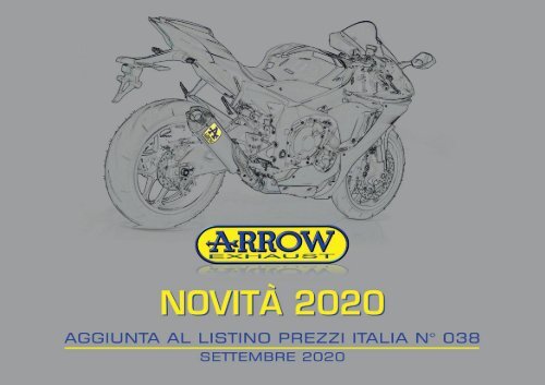 Arrow - nuovi prodotti Settembre 2020