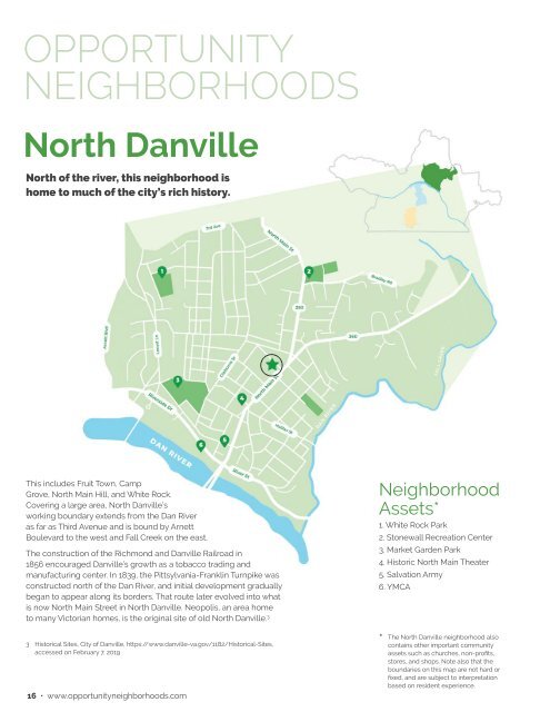 Quality of Life Plan for Opportunity Neighborhoods