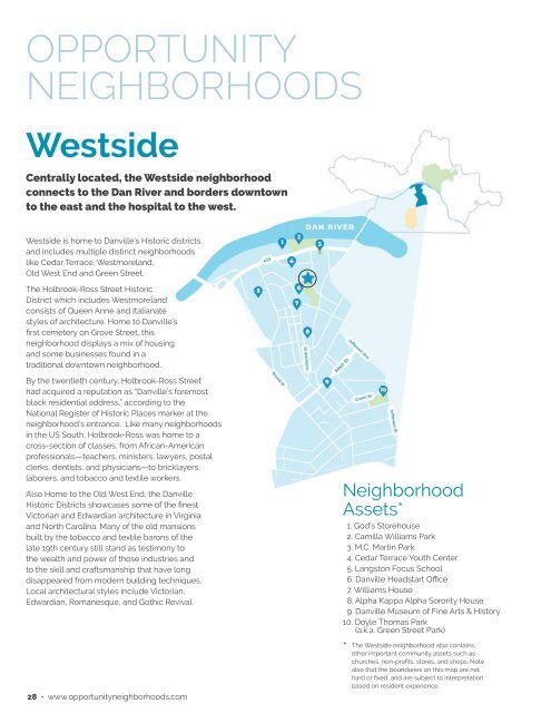 Quality of Life Plan for Opportunity Neighborhoods