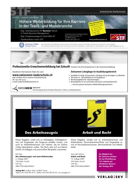 Arbeit Global (PDF, 4108 - KV Schweiz