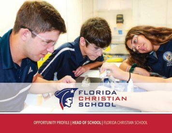 Florida Christian Head of School Opportunity Profile