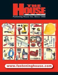 Fastening House - COMPLETE PRODUCT CATALOGUE (PDF)