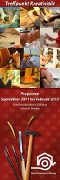 Treffpunkt Kreativität Programm September 2011 bis Februar 2012 ...