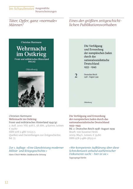 Das »andere« Deutschland - Oldenbourg Verlag