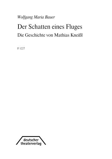 Wolfgang Maria Bauer - Deutscher Theater-Verlag