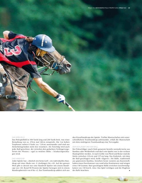 Berenberg Polo-Trophy 2012 (PDF) - Polo+10 Das Polo-Magazin