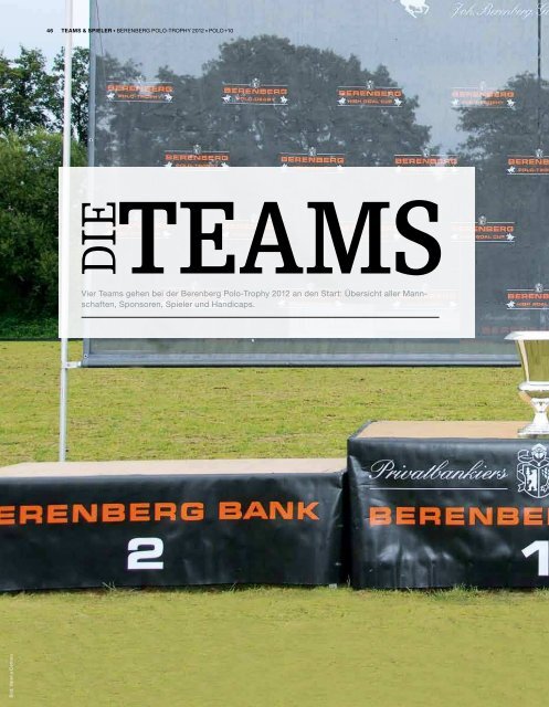 Berenberg Polo-Trophy 2012 (PDF) - Polo+10 Das Polo-Magazin