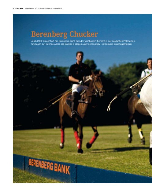 BerenBerg Polo-DerBy 2009 - Polo+10 Das Polo-Magazin