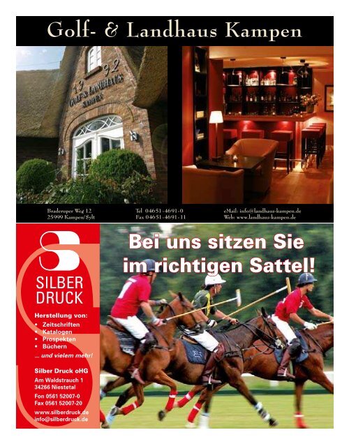 German - Polo+10 Das Polo-Magazin