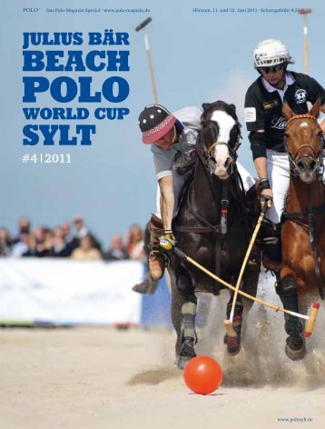 Turniermagazin Julius Bär Beach Polo World Cup Sylt