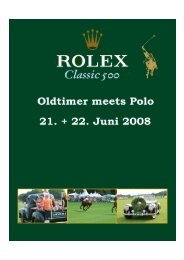 Oldtimer meets Polo 4 - PEGASUS Event Marketing