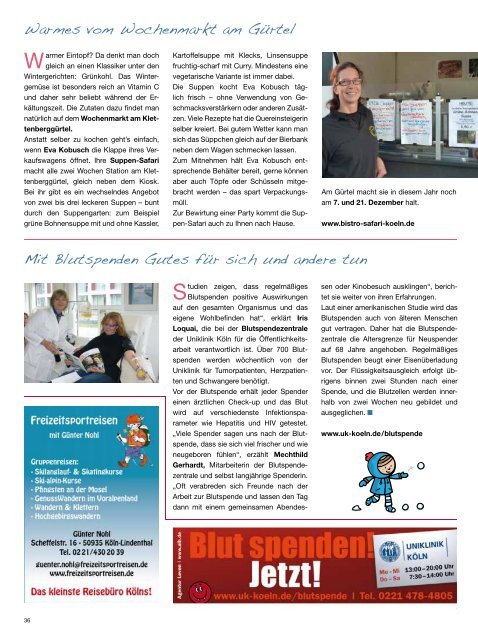 stadtteilmagazin - INsülz & klettenberg