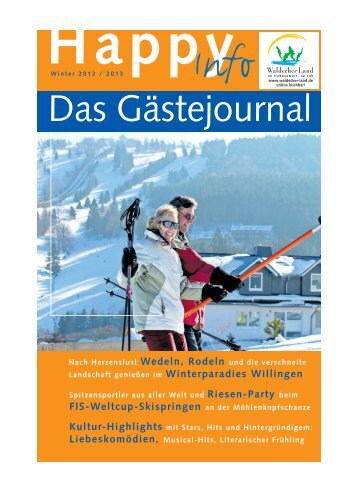 Happy Info - Winterausgabe 2012/2013 - Bad Arolsen