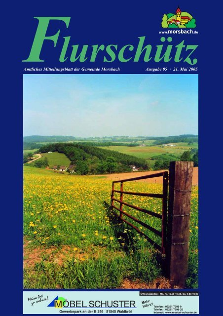 95. Ausgabe vom 21.05.2005 - Gemeinde Morsbach