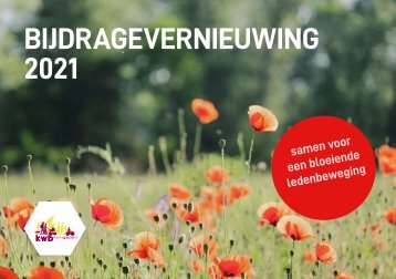 Bijdragevernieuwing 2021