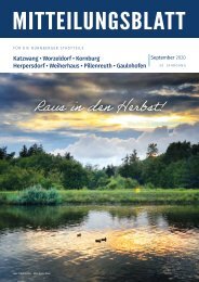 Nürnberg-Katzwang/Worzeldorf/Kornburg/Herpersdorf - September 2020