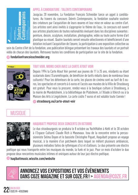 Coze Magazine #91 - Octobre 2020