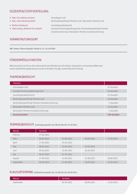 Fachassistent Lohn und Gehalt 2021