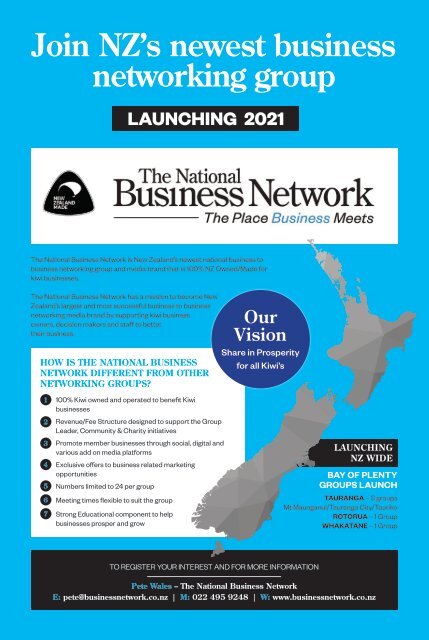 October/November 2020 - Bay of Plenty Business News 