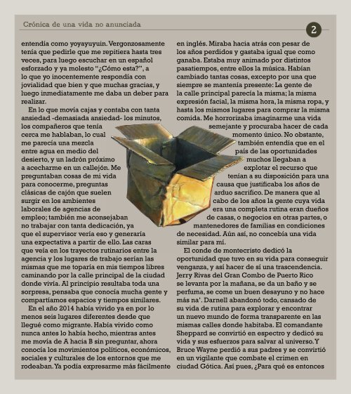 Revista Oopart. Edición 3: Rutina