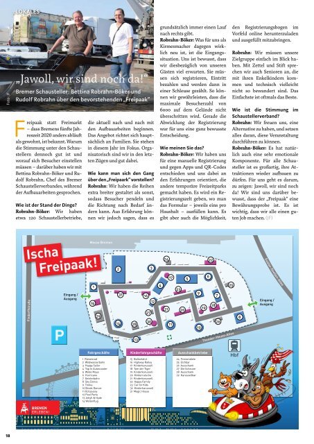 STADTMAGAZIN Bremen Oktober 2020