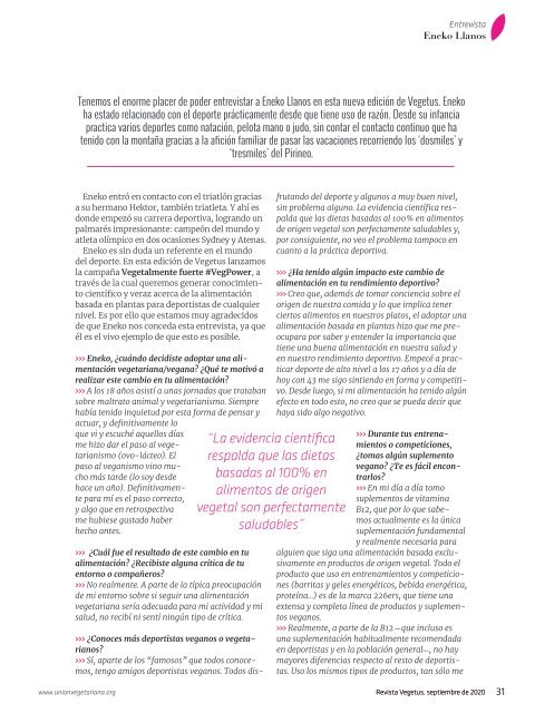 Revista Vegetus nº 37 (Octubre - Diciembre 2020)