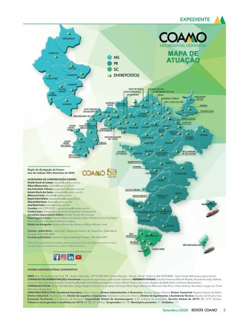 Revista Coamo Edição de Setembro de 2020