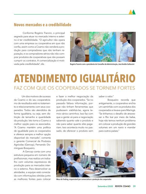 Revista Coamo Edição de Setembro de 2020