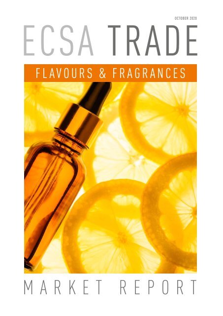 ECSA Trade Flavours and Fragrances | Market report preview 10.2020