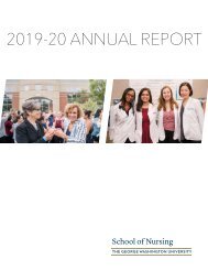 2020 GW Nursing Annual Report