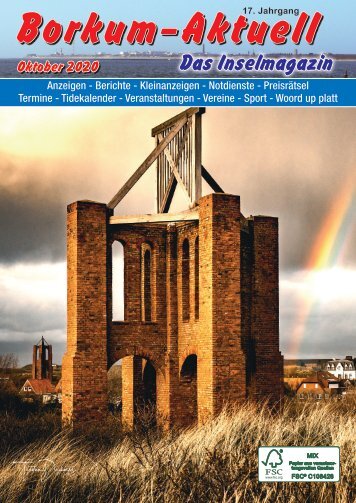 Oktober 2020   Borkum-Aktuell - Das Inselmagazin