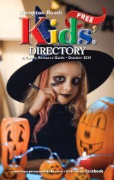 Hampton Roads Kids' Directory: October 2020