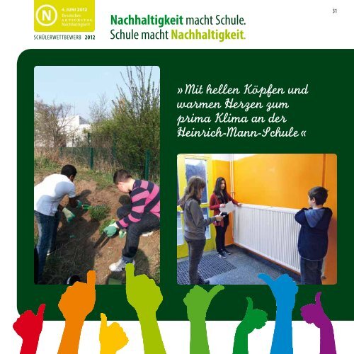 Nachhaltigkeitmacht Schule. Schule ... - Gesobau AG